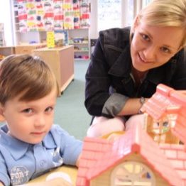 mom-son-playing-house